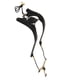 thumbnail image 2 of 2x Correa de Cuello de Saxofón Ajustable Accesorios de Saxofón Partes Reemplazos para Instrumento Musical, 2 of 9