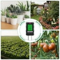 thumbnail image 4 of Soil Sunlight Intensity Humidity Tester, Accurate Backlight Digital Soil Tester ABS Sensitive  for Lawn, 4 of 7