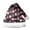 Black, variant on AJGRHE Printed Christmas Santa Hat With Thick Unisex Kids & Adults Festive Party Accessory Double Sided Cap Green S