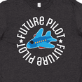 thumbnail image 4 of Inktastic Future Pilot Boys Airplane Flying Youth T-Shirt, 4 of 5