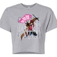 thumbnail image 3 of Marvel X-Men - Gambit Stack - Juniors Cropped Graphic T-Shirt, 3 of 5