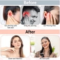 thumbnail image 3 of RAGUPEL Nose Ring Cleaner 180Pcs Earring Hole Floss, Earrings Hole Cleaner, Ear Piercing Cleaning Line, Earring Hole Cleaner for Girls, Women, Men, Ear Piercing Care Kit, 3 of 7