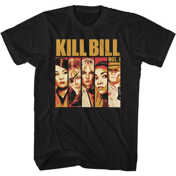 Kill Bill KLBL Black Adult T-Shirt