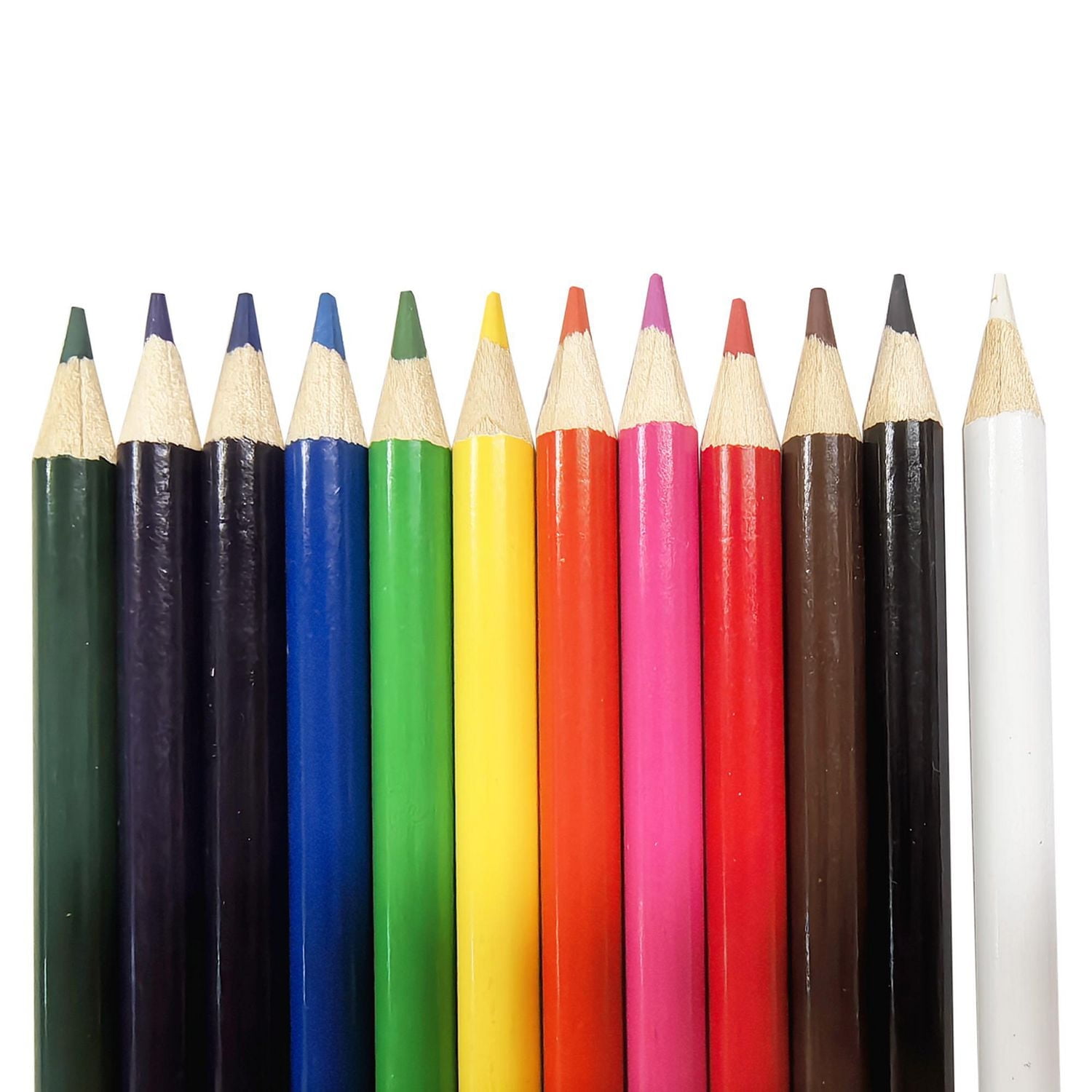 PEN+GEAR  12 Crayons De Couleur emballés dans une boîte en papier 12CT CRAYONS DE COULEUR