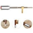 thumbnail image 1 of OULII 1Set Silver Round Violin Bow Parts for Student Violinists, 1 of 8
