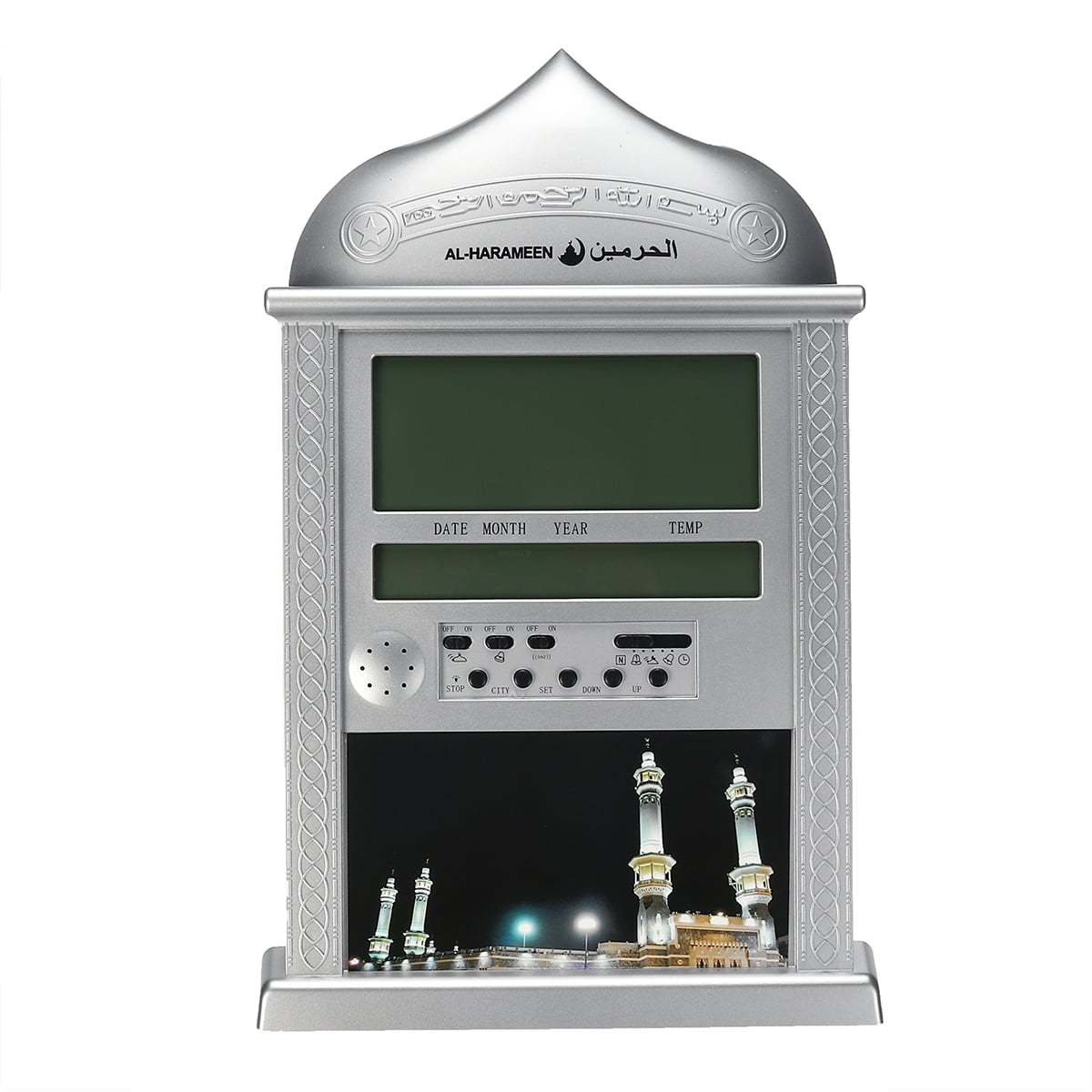 Digital Automatic Mosque Home & Living Clock Azan/Athan Wall Clock