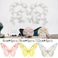 thumbnail image 1 of Xihbxyly Juego de Pegatinas de Pared Doradas, Fáciles de Despegar y Pegar, Elegante Decoración para El Hogar, Versátil Fondo para Bodas y Baby Showers, Reutilizables Sin Dejar Residuos, 12 Unidades E, 1 of 7