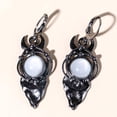 thumbnail image 2 of Black Pearl Earrings - Meets Enchantment for Modern, 2 of 5