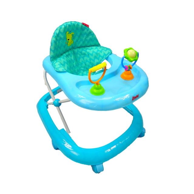 Andadera D'Bebe ZOO con juguetes Azul -