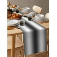 thumbnail image 6 of Gray White Table Runner 108 Inches, Modern Gradient Geometric Bed Runner Dresser Scarves Tabletop for Indoor Outdoor Parties/Ceremony/Banquet, 13"x 108", 6 of 8