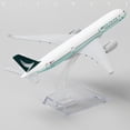 thumbnail image 5 of PRIYAL A350 Cathay Pacific 1/400 Die-cast Metal Airplane Model with Stand (5.7 inches/15cm) -a350 China Airlines Alloy Model Airplane for Aviation Enthusiast Gift, Desktop Display Decorations, 5 of 7