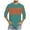 Sky Blue, variant on Fashion YLSDY Men's Plus Size Striped Shirts Trendy Color Block 2025 Summer Pullover Tops Casual Loose Round Neck Long Sleeve Shirt Navy M