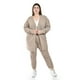 thumbnail image 5 of Conjunto de peluche Roman Fashion /Tallas Extras, 9004 (Café) cafe 36, 5 of 7