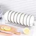 thumbnail image 6 of Stainless Steel Kitchen Organizer Dish Rack Household Kitchen Drainage Rack Cooking Dish Pan Cover Stand Kitchen Accessories, 6 of 9