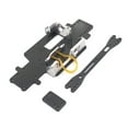 thumbnail image 2 of Carbon Fiber de fibra de carbono Second Floor Actualate Kit de piezas de repuesto Reemplazo para WLTOYS 284131 K969 K979 K989 K999 Silver 44589 RC Inevent FN010100-03, 2 of 7