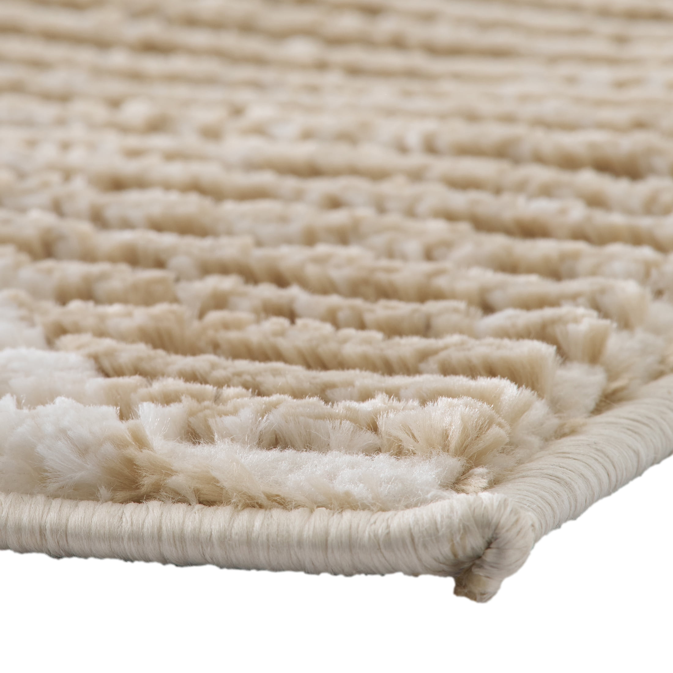Better Homes & Gardens Neutral Modern Shapes Abstract Indoor Area Rug, 5'x7'
