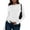 216#White, variant on Women's Casual Basic Crop Tops Slim Fit Long Sleeve Crew Neck Solid Color Fall Pullover Shirts Tight Tee Blue S