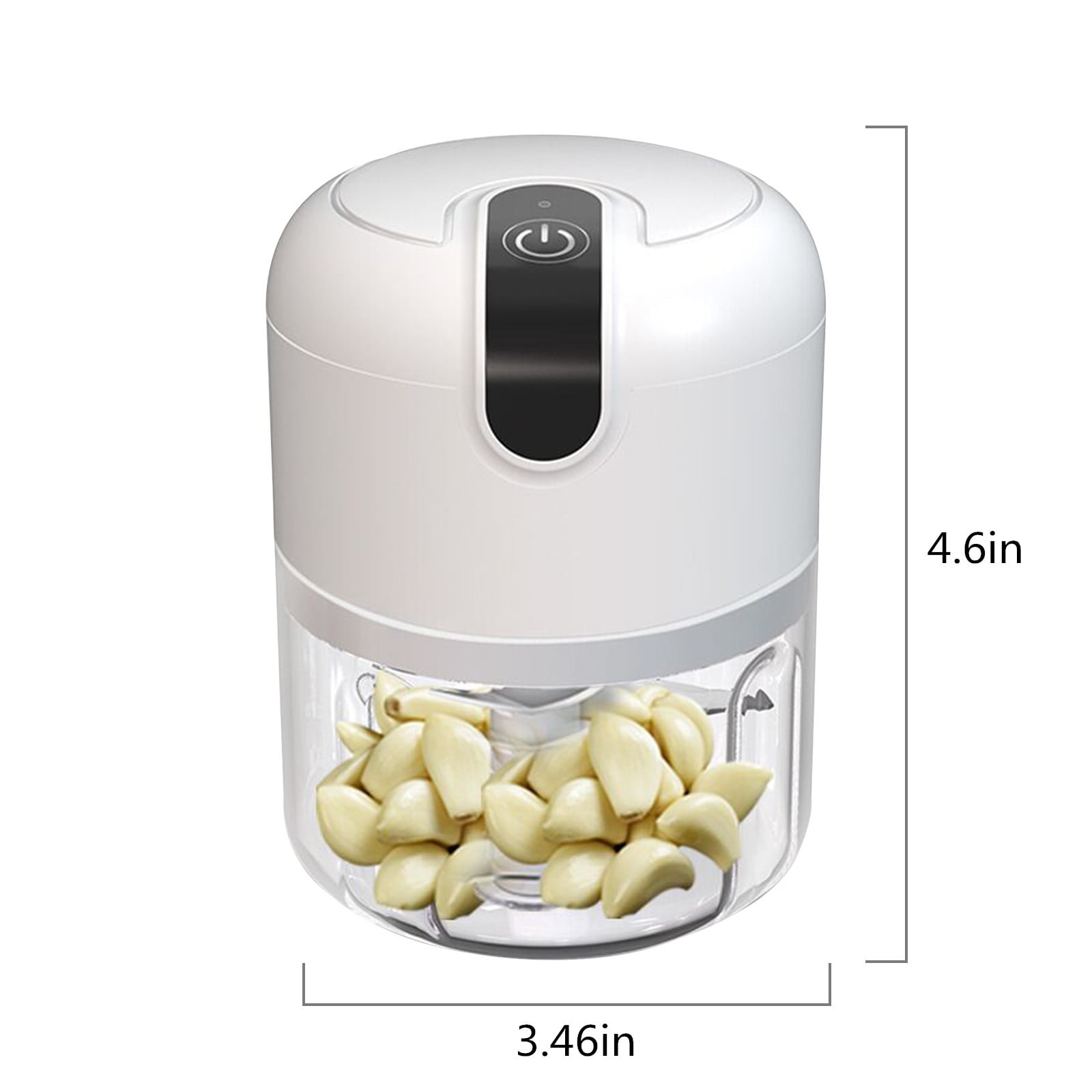 Manual Garlic Chopper, Kitchen Chopper Masher Hand Food Processor Mini –  kaukko