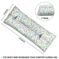 thumbnail image 4 of Dot Pattern Seatbelt Pillow for Surgery Recovery - Heart/Breast Surgery Comfort Cushion - Universal Fit Car Travel Accessory - Skin-Friendly (Minimalist Dots), 4 of 5