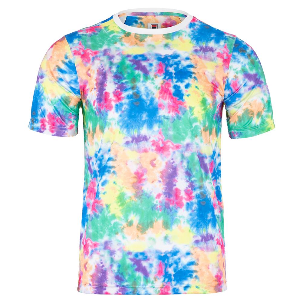 Fila Men`s Top Spin Printed Tennis Crew 