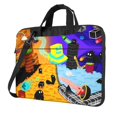 thumbnail image 1 of Zufioo Geometry Dash for Laptop Bag, Zippered Computer Shoulder Bag Messenger Bag Briefcase, Suitable for School, Work, Travel, 1 of 9