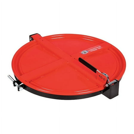 Pig Drum Lid,Red,Steel,20 gal; 30 gal DRM821-RD