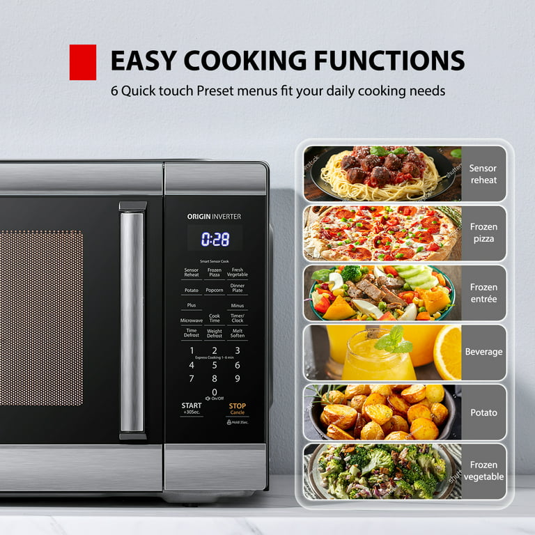 Toshiba 7-in-1 Countertop Microwave Air Fryer Inverter Technology Convection  Microwave Smart Sensor & Reviews