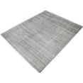thumbnail image 3 of 2x3, 5x8 and 8x10 Solid Gray Rug made with wool and viscose blend | TRD178, 3 of 6