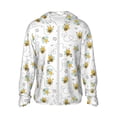 thumbnail image 2 of Lsque Bee UPF 50+ Lightweight Sun Protection Men's Women's Long Sleeve Shirt, Hoodie Performance -Small, 2 of 9