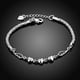 thumbnail image 1 of Bracelet,women's 925 Sterling Silver Charm Love Heart Wings Bracelet Cuff Bangle Jewelry, Bracelets, 1 of 5