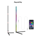 thumbnail image 3 of Hogar Dormitorio Esquina luz RGB Color Cambio de pie Lámpara Lámpara de vacaciones Fiesta de vacaciones Luces ambientales Decoración Club Arte Lightstick 1.2m Jumpingount HA009599-01, 3 of 6