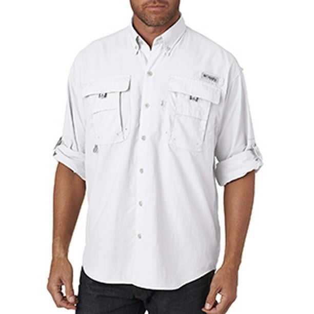 Columbia Men's Bahama™ II LongSleeve Shirt WHITE 3XL 7048