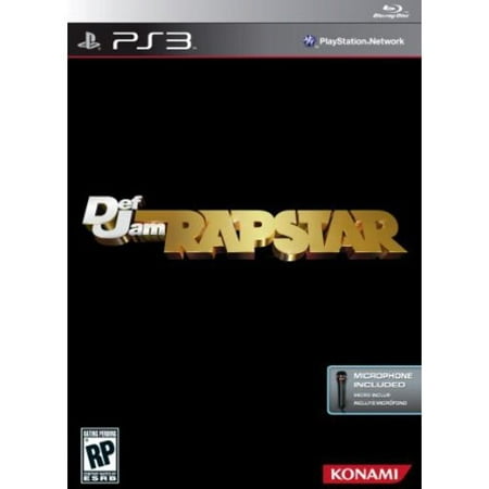 Def Jam Rapstar Bundle (PS3) (Best Def Jam Game)