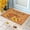 Orange21, variant on YAZHPA Fall Thanksgiving Decorative Door Mat Farmhouse Happy Fall Yall Doormat Autumn Buffalo Plaid Doormats Non Slip Fall Indoor Floor Mat Low Profile Entryway Rug For Autumn Holiday Mat Carpet