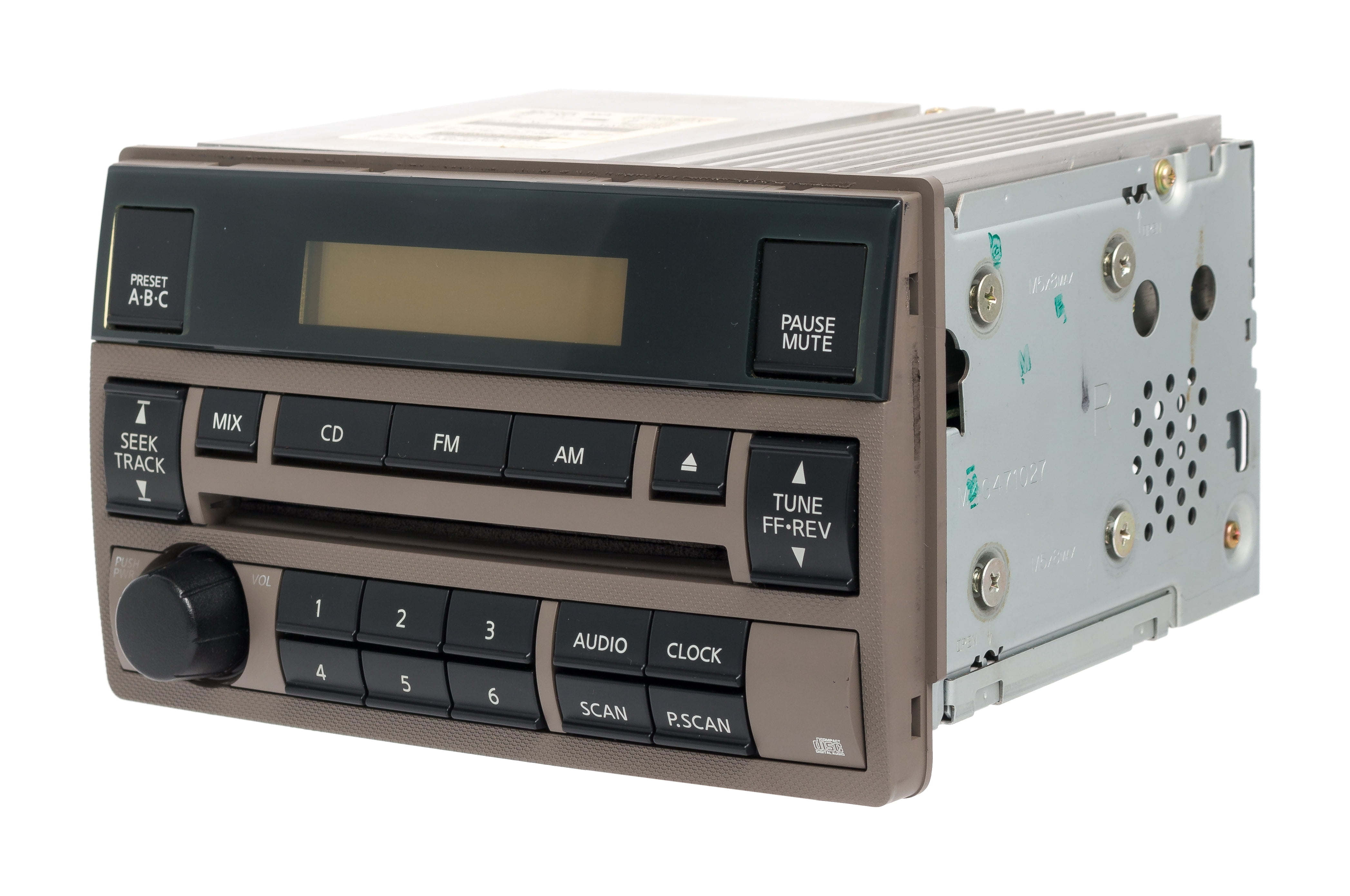 Restored 2005-06 Nissan Altima AM FM Radio Receiver Single Disc CD Player Part 28185ZB002 (Refurbished)