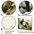 thumbnail image 3 of Designart "Horizon With An African Gorilla Family I" Gorilla Floater Framed Canvas Prints, 3 of 5