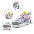 thumbnail image 5 of LYHaoo Girls Sneakers For Kids Casual Comfortable Lightweight Breathable Running Shoes Fashionable Non Everyday Wear Toddler Athletic Footwear Sizes 10.5 Pink(Little Kid), 5 of 6