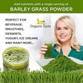 thumbnail image 5 of Polvo de jugo de hierba de cebada orgánica, mezcla de superalimentos verdes para favorecer la digestión, el polvo de verduras aumenta la energía del cuerpo, 5 of 5