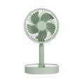 thumbnail image 2 of leyfeng Ventilador de escritorio plegable Ventilador exterior plegable Mini ventilador portátil Carga USB 3 velocidades ajustable No, 2 of 8