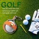 thumbnail image 2 of Funda protectora de golf de piel de vaca para entrenamiento de deportes de golf, soporte para bolsa de pelota (naranja) Likrtyny Deportes al aire libre Salida diaria Juego de fiesta, 2 of 8
