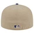 thumbnail image 4 of Men's New Era Khaki Texas Rangers 59FIFTY Fitted Hat, 4 of 6