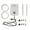 2 set suction cup, variant on Vacuum Suction Pen 4x6mm Air Tupe For IC CPU Chip Absorption With USB Power And Adjustable Suction Strength