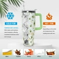 thumbnail image 2 of 30 Oz Tumbler with Handle and Straw Insulated Double Walled Stainless Steel Travel Mug Gift Box Reusable Tumbler Coffee Travel Mug for Office Portable Insulated Beer Cup for Hot & Cold Drinks, 2 of 6