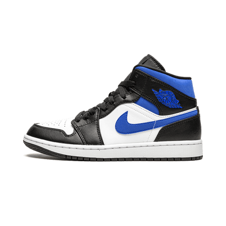 Jordan MENS Air Jordan 1 Mid "Racer Blue / Black / White" 554724 140 554724 140 from Stadium Goods