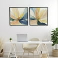 thumbnail image 2 of Stupell Industries Abstract Sunshine Florals 2 Piece Black Framed Giclee Art Set design by Irena Orlov, 24 x 24, 2 of 8