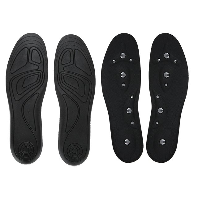 Plantillas magnéticas para el cuidado de la salud, 1 par de plantillas magnéticas de terapia magnética, almohadillas magnéticas para zapatos, durabilidad probada en el tiempo