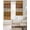 yellow, variant on Farmhouse Yellow Brown Black Out Curtains 84 Inch Long for Living Room, Vintage Wooden Striped Blackout Curtain Shade Thermal Insulated Window Curtains Grommet Drapes 42"x84" 2 Panels