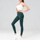 thumbnail image 4 of Pantalones de yoga para mujer, ajustados, de cintura alta, con realce de cadera, a rayas, con rosca, para uso externo., 4 of 8
