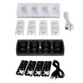 thumbnail image 4 of TFixol 4Pcs 2800mAh Rechargeable Cells and Wii Cell Charge Dock Stand for Wii Remote Switch Accessory, 4 of 5