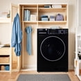 thumbnail image 3 of Equator Fully Built-in All-in-One Combo Washer-Dryer Ventless 1.62 cf/15lbs 110V Black, 3 of 20